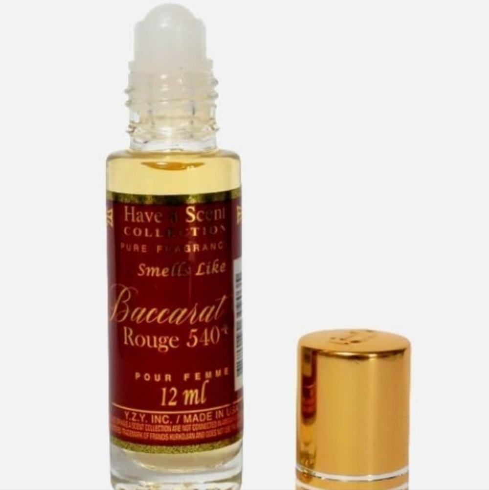 Baccarat Rouge 540 Inspired Perfume Oil Roll New